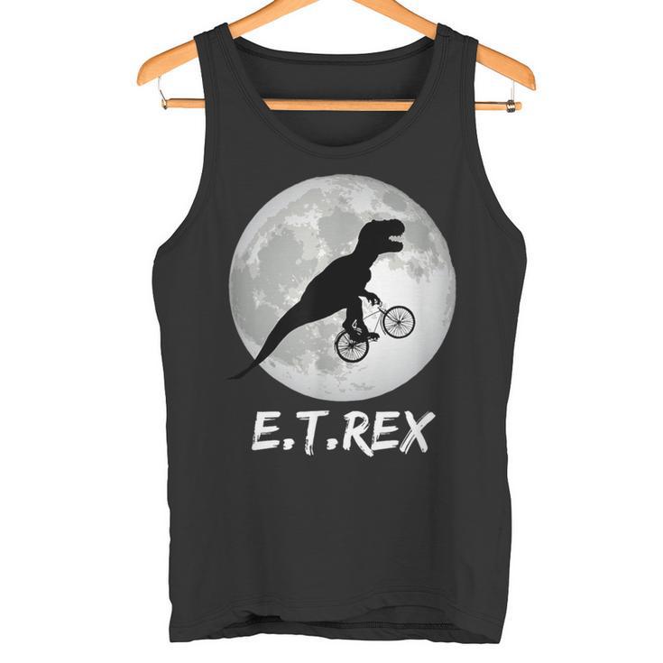 ET Rex Drôle Dinosaure T-Rex Surélo Sur La Lune Débardeur e