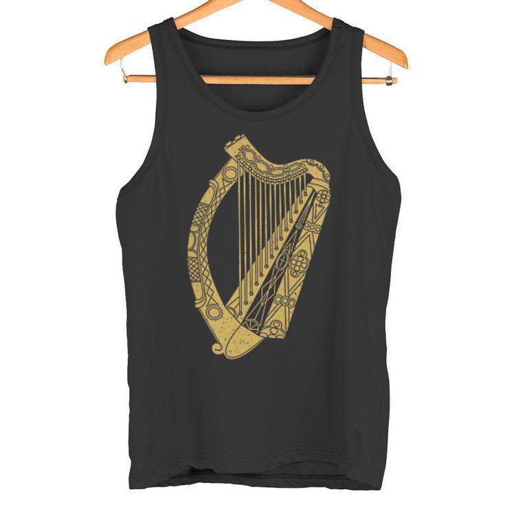 Flag Of Ireland Harp Flag Irish Harp Symbol Tank Top