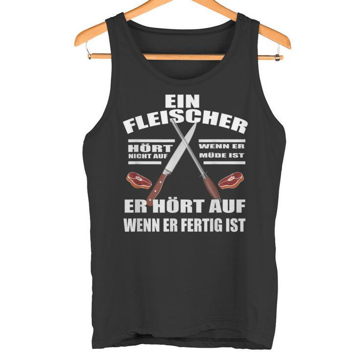 Fleischer Fleischerei Butcher Meister Tank Top