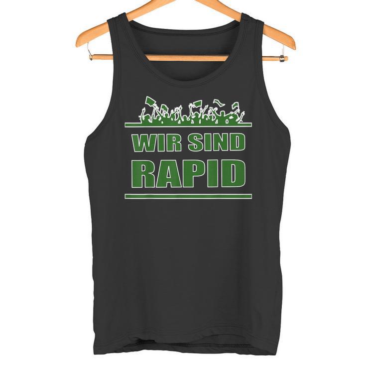 Footballienna Wir Sind Rapid Rapidler Tank Top