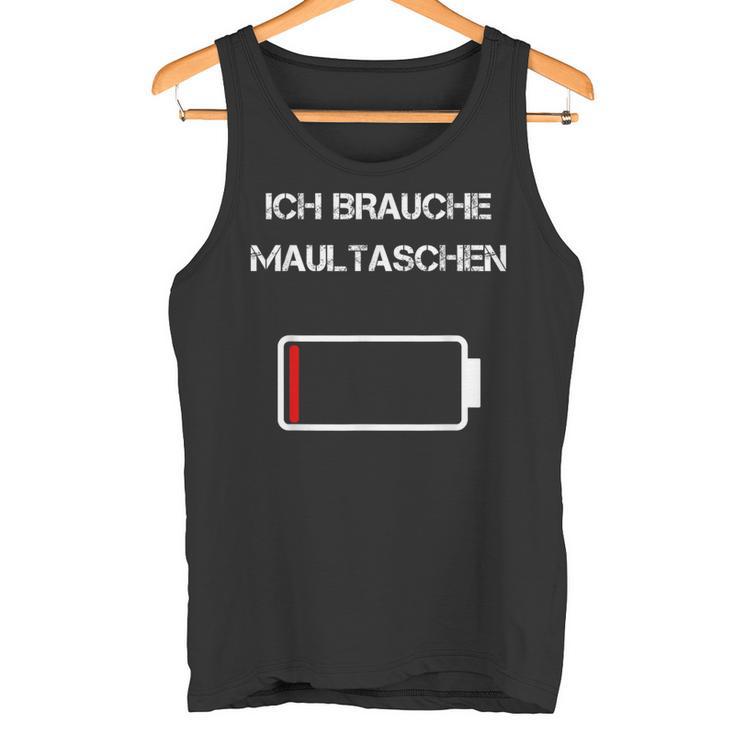 Mouth Pockets Saying Schwaben Ländle Tank Top