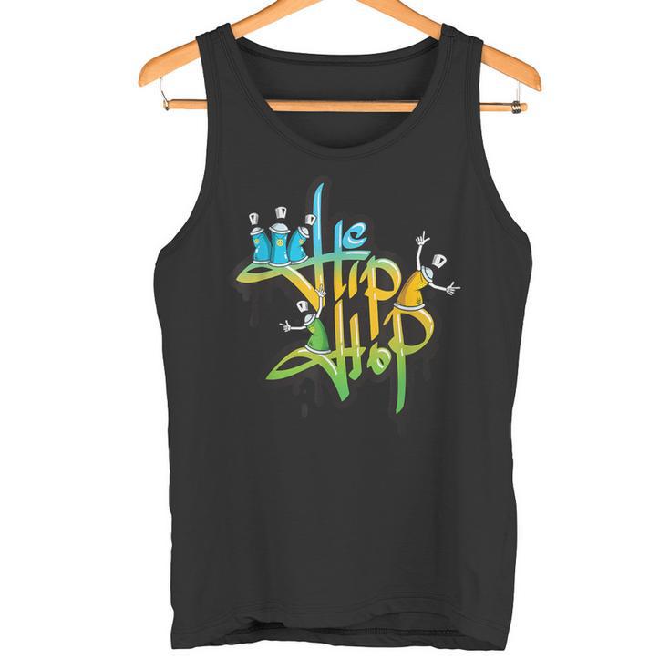 Old School Hip Hop 90S Graffiti Old School Tank Top