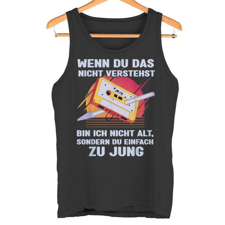 Saying Band Salad 80S 90S Retro Cassette Tank Top