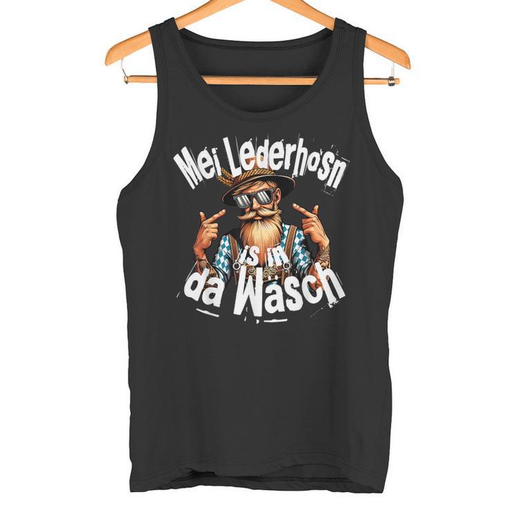 Saying Motif Mr Replacement Costume Lederhosen In Der Wäsche Tank Top