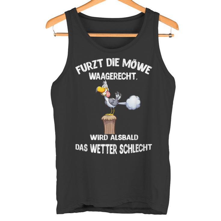 Furzt Die Möwe Waagercht Nordic German Humour Tank Top