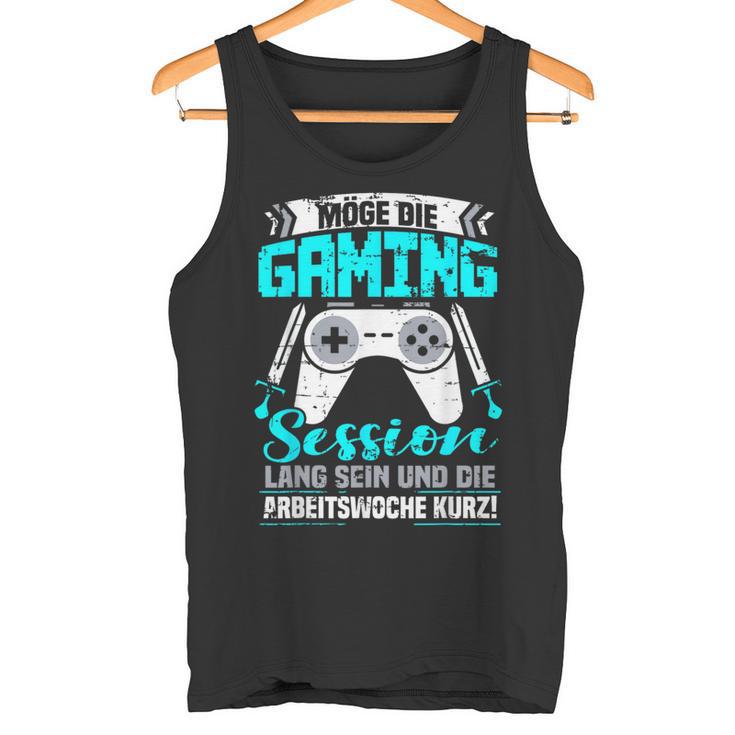 Gamer Zocker Games Pc Gaming Slogan Tank Top