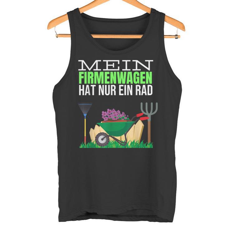 Garden Gardener Landscaping & Slogan Tank Top