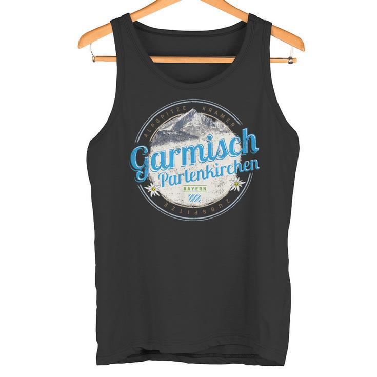 Garmisch Partenkirchen Bayern Alpen Deutschland Souvenir S Tank Top