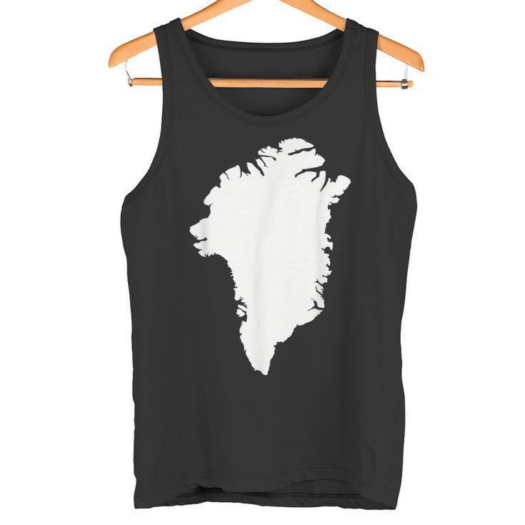 Greenland Map Tank Top