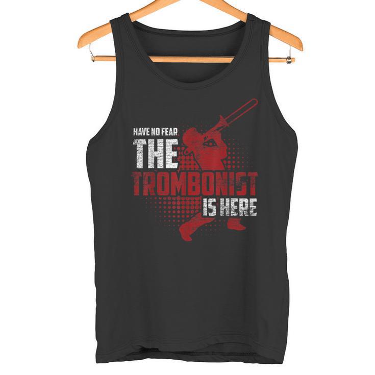 Hab Keine Angst Der Trombone Ist Hier Trombone Tank Top