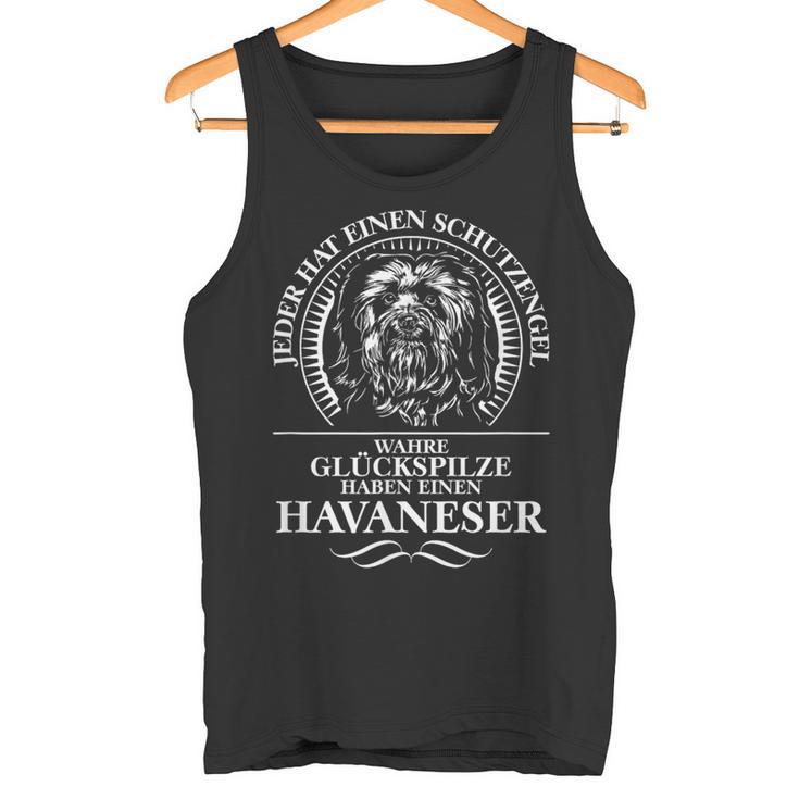 Havanese Guardian Angel Dog Tank Top