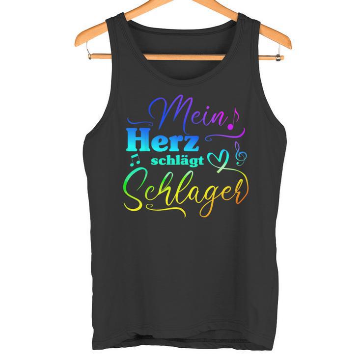 My Heart Beats For Schlagermusik Tank Top