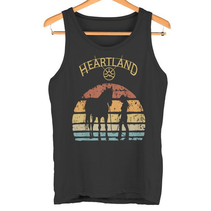 Heartland Retrointage Sunset Tank Top