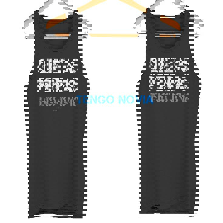 Hombre Divertida Quietas Perras Tengo Novia Camiseta sin mangas
