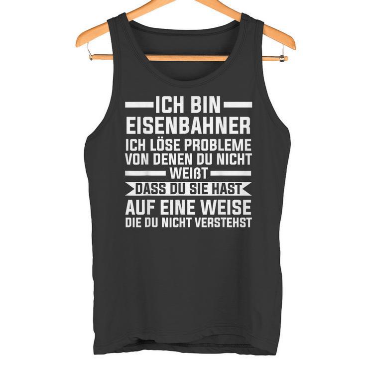 Ich Bin Eisenbahner Railway Tank Top