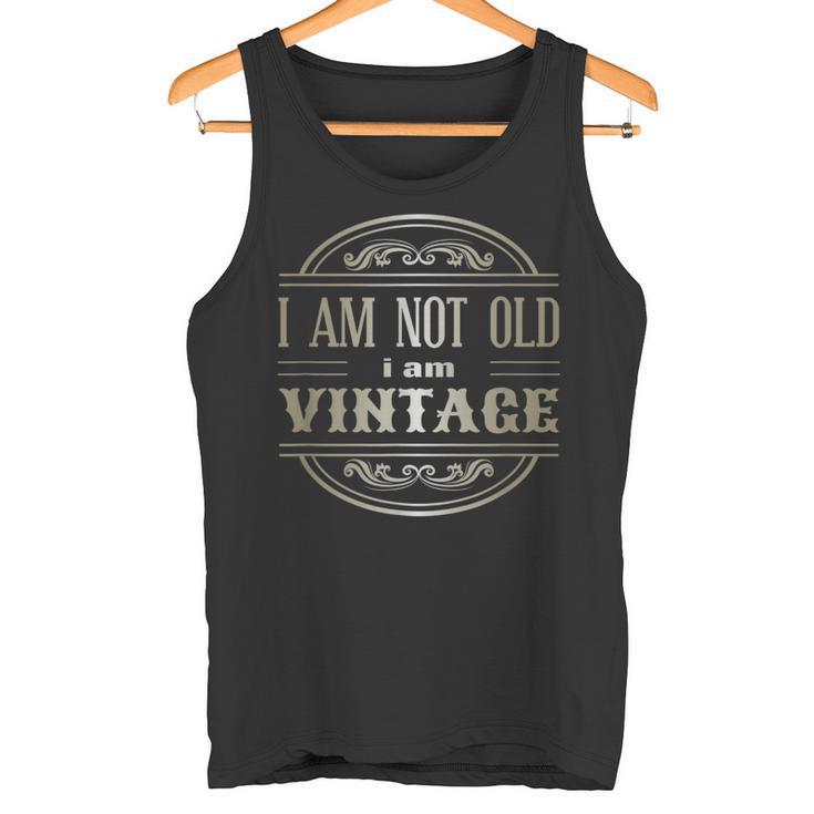 Ich Bin Nicht Alt Ich Binintage Tank Top