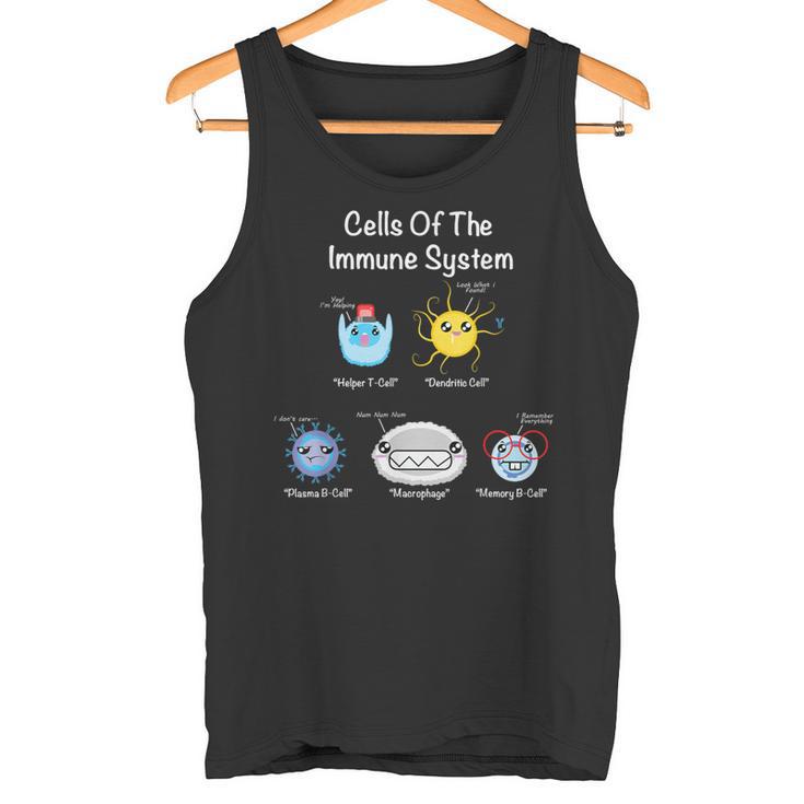 Immune System Cell Biology Cell Science Humour Tank Top