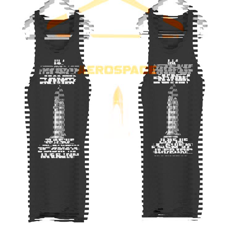 Ingegnere Aerospaziale Scienziato Rocket Space Aeronautical Canotta