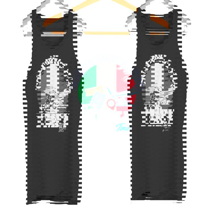 Italia Tour Deacacionesiajeiaje Recuerdoiajero Familia Camiseta sin mangas