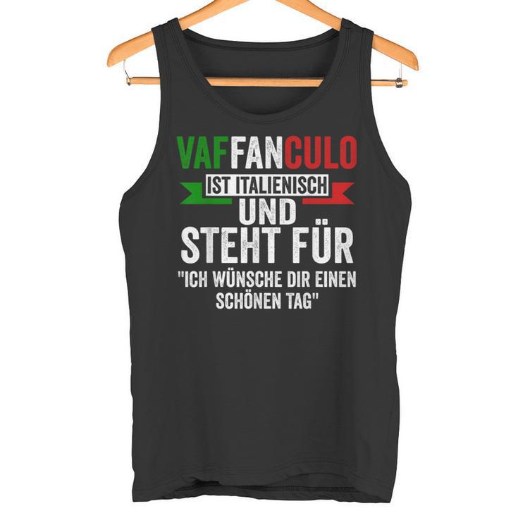 Italianaffanculo Italia Tank Top