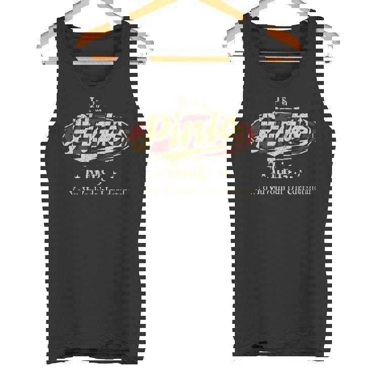 It's A Pinto Thing You Wouldn't Understand Tank Top