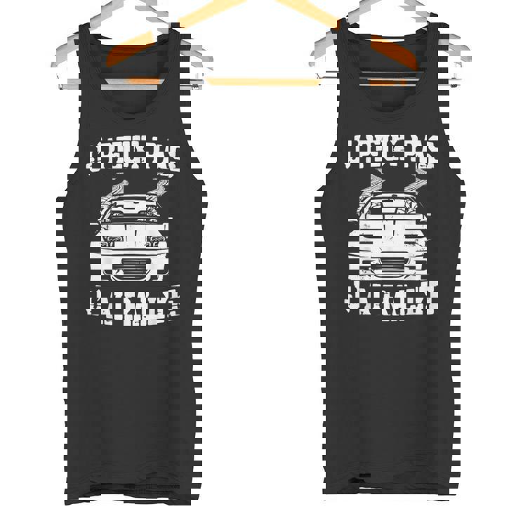 J'peux Pas J'ai Rallye Humour Cadeau Rallye Pilote De Course Débardeur e