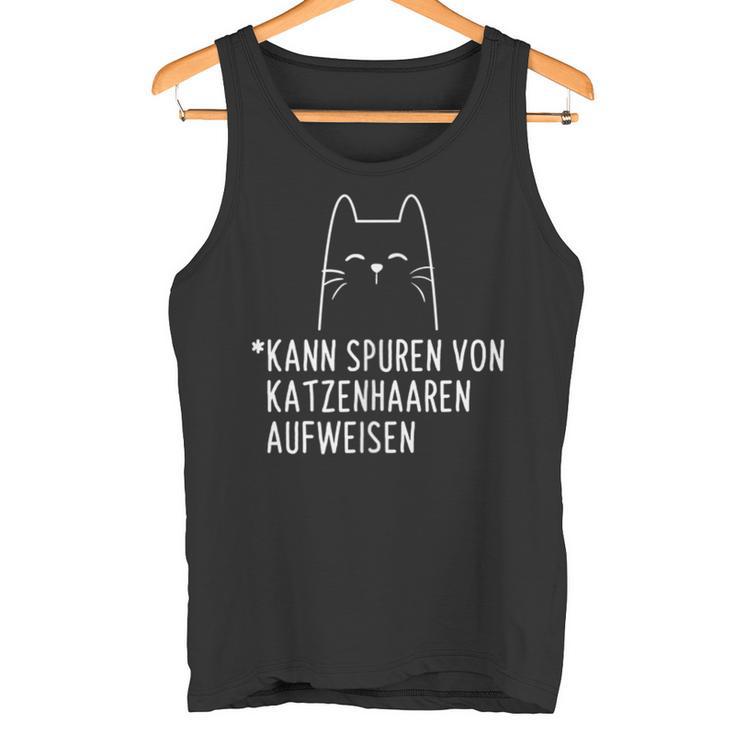 Kann Spurenon Katzenhaar Cat Lovers Tank Top