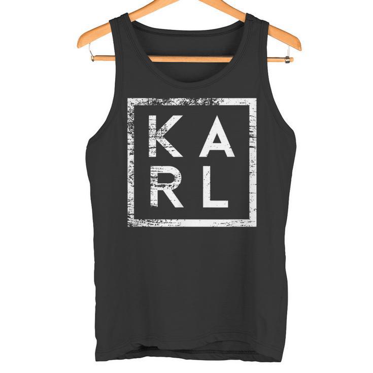 Karl Minimalism Tank Top