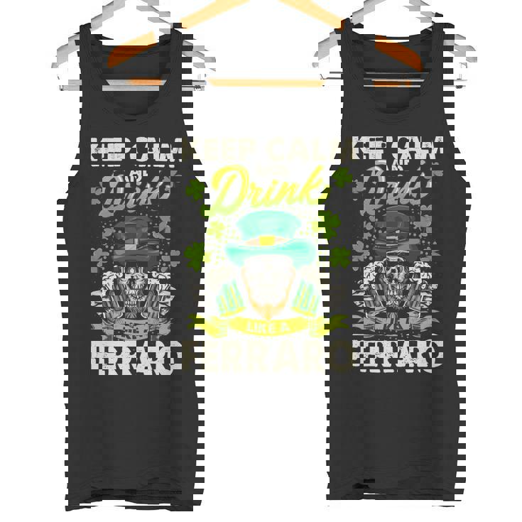 Keep Calm And Drink Like A Keep Calm And Letferraro Handle It Tank Top