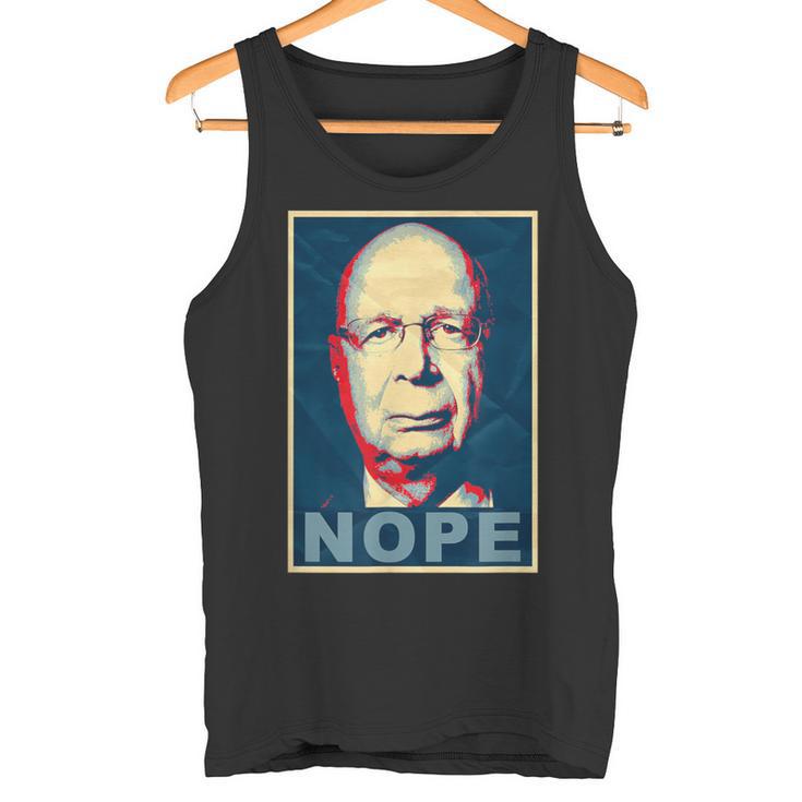 Klaus Schwab Nö Tank Top