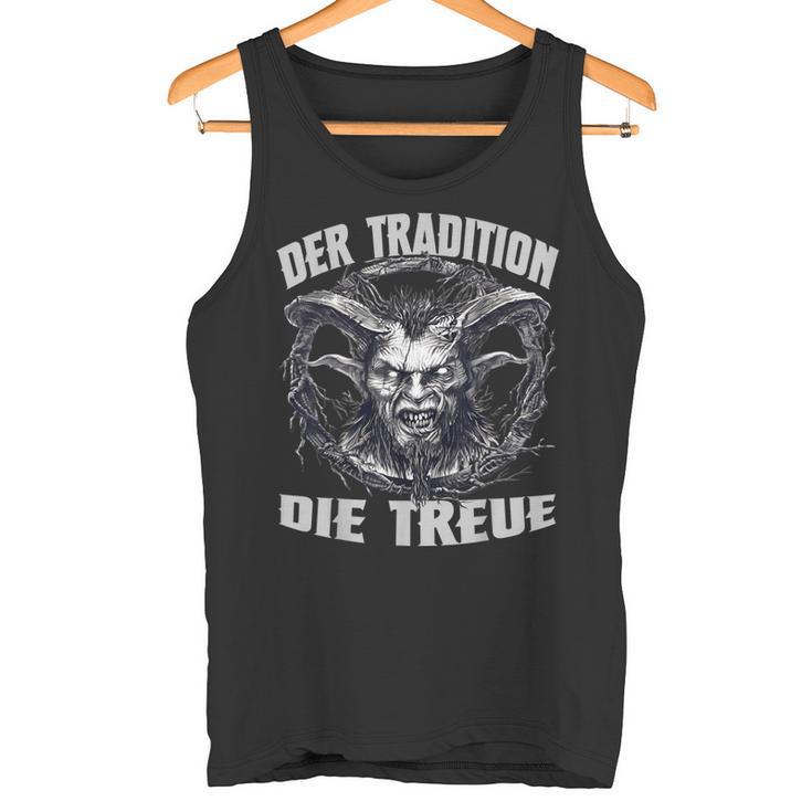 KrampusEvil Nikolaus Perchtenlaus Krampus Mask Perchten Tank Top