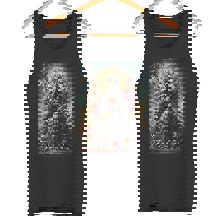 La Santa Muerte Santa Morte Canotta