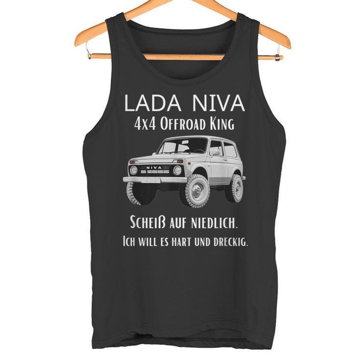 Lada Niva 4X4 Offroad King Tank Top