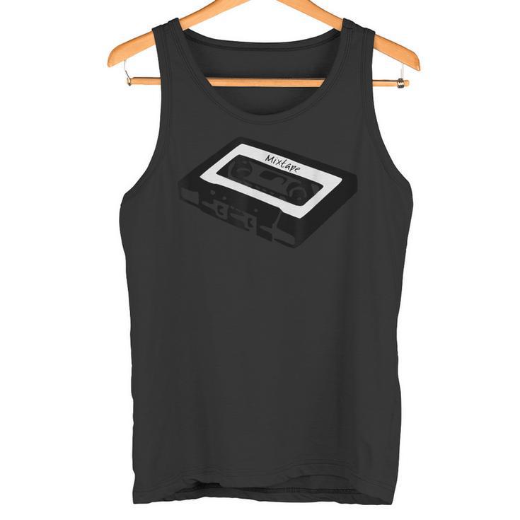 Lässig Nostalgic Mixtape Cassette Gray Tank Top