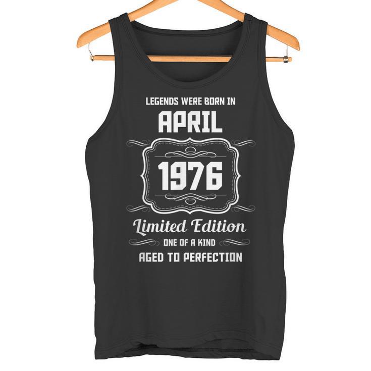 Les Légendes Sont Nées En Avril 1976 Débardeur e