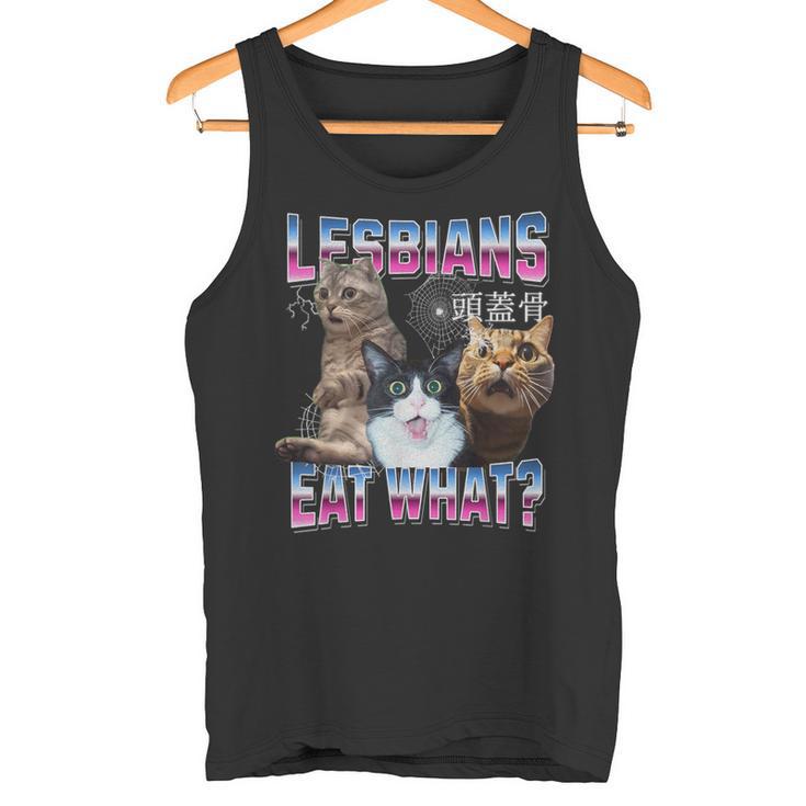 Lesbians Eat What Lesbians Eat What Tank Top