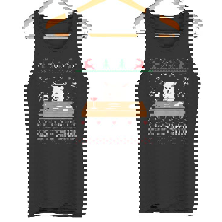 Let It Snow Maglione Natalizio Con Gatto Meme Canotta