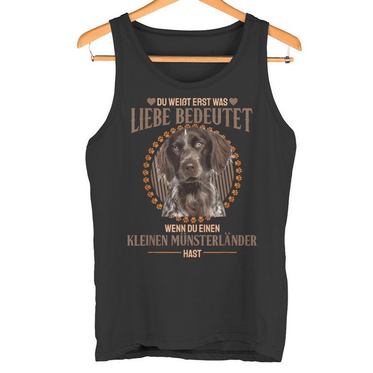 Liebe Means Einen Kleine Münsterländer S Tank Top