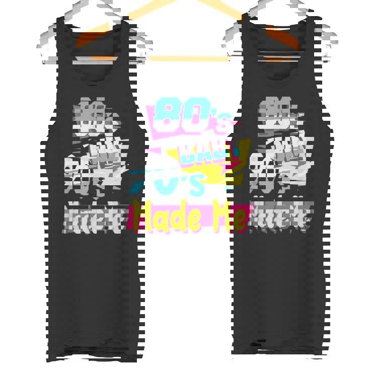 Los Años 80'S Baby 90'S Made Me Retro Nostalgia De Los 80 Camiseta sin mangas
