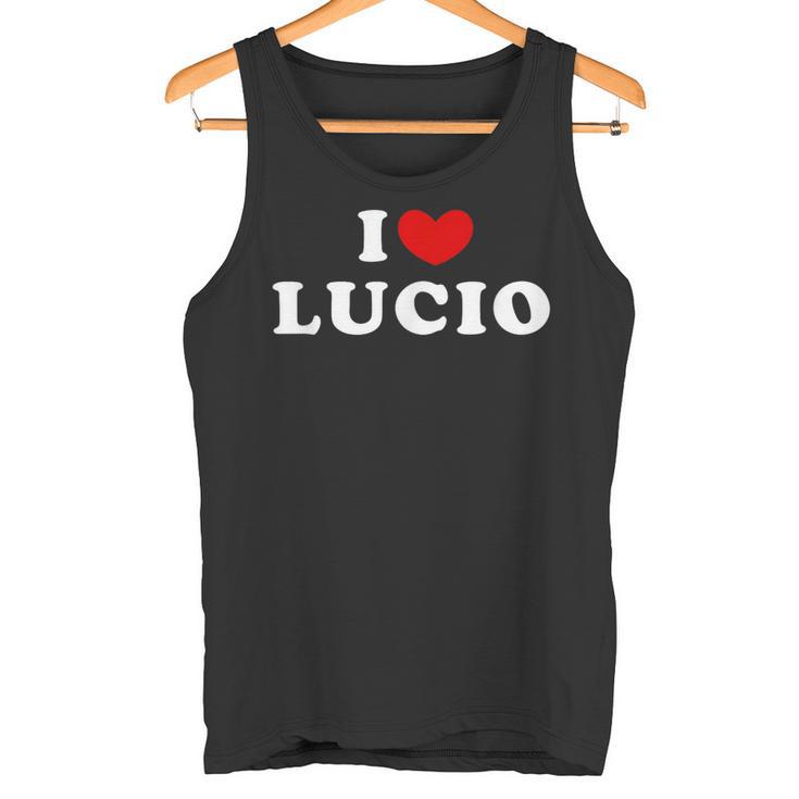 I Love Lucio I Love Lucio Tank Top