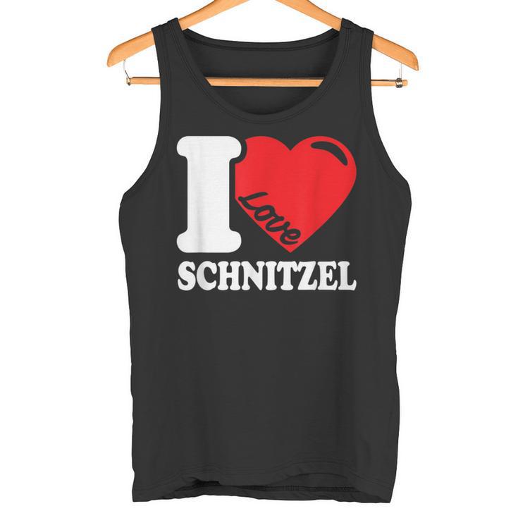 I Love Schnitzel Ich Liebe Schnitzel Schnitzel Tank Top