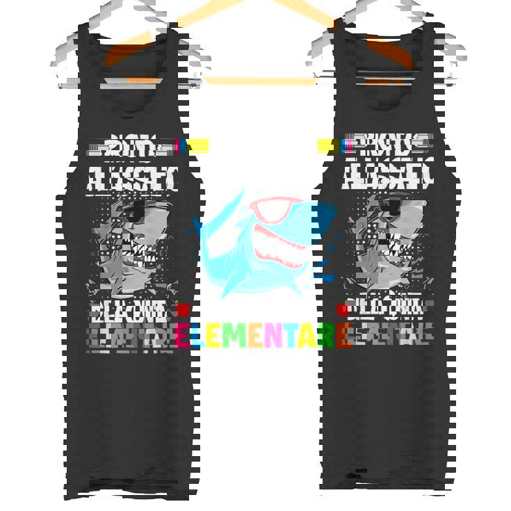Maglia Bambini Pronto All'assalto Della Quinta Elementare Canotta