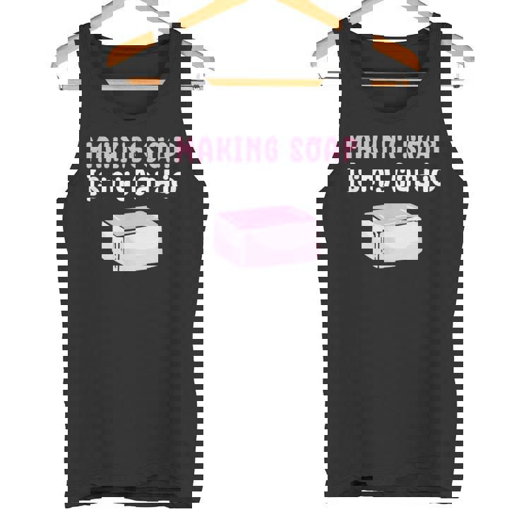 Making Soap Is My Cardio Saponification Soap Making Tank Top