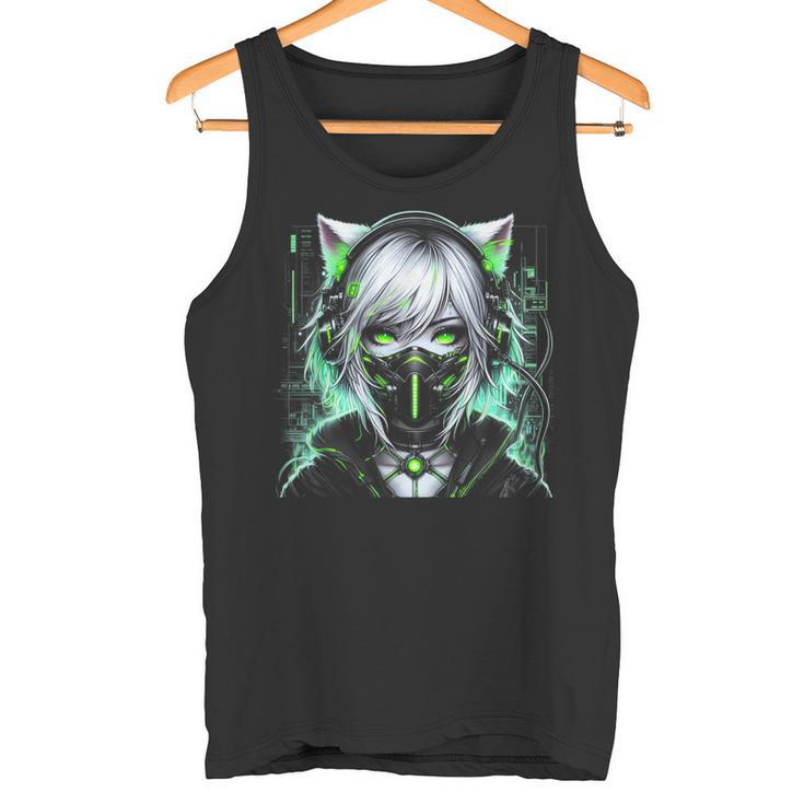 Manga Anime Ästhetische Cyberpunk Techwear Harajuku Tank Top