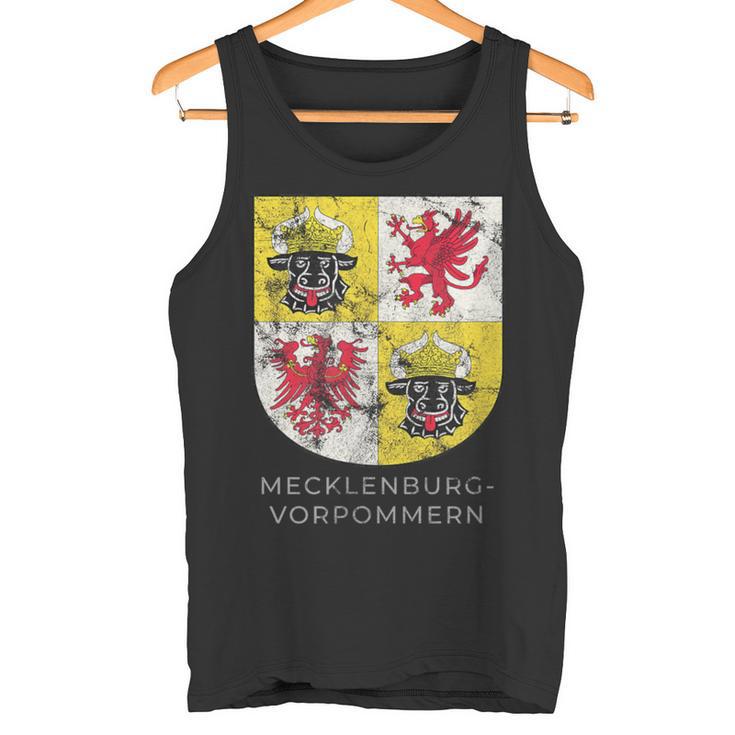 Mecklenburgorpommern German With Crest Tank Top