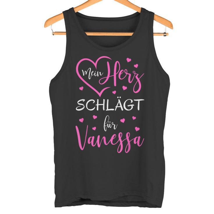 Mein Herz Schlägt Füranessa I Love I Loveanessa Tank Top