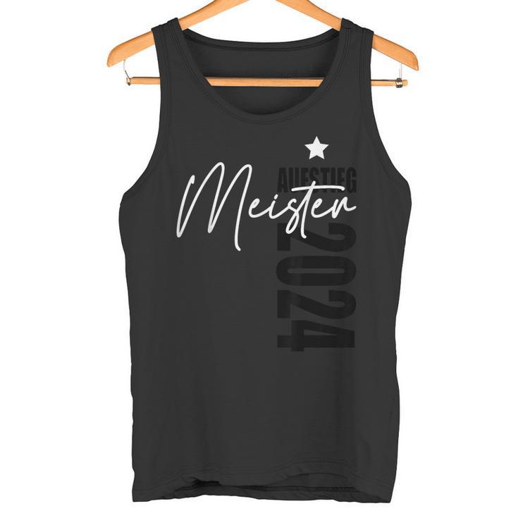 Meister 2024 Aufsteiger Champion Team Football Fun Blue Tank Top