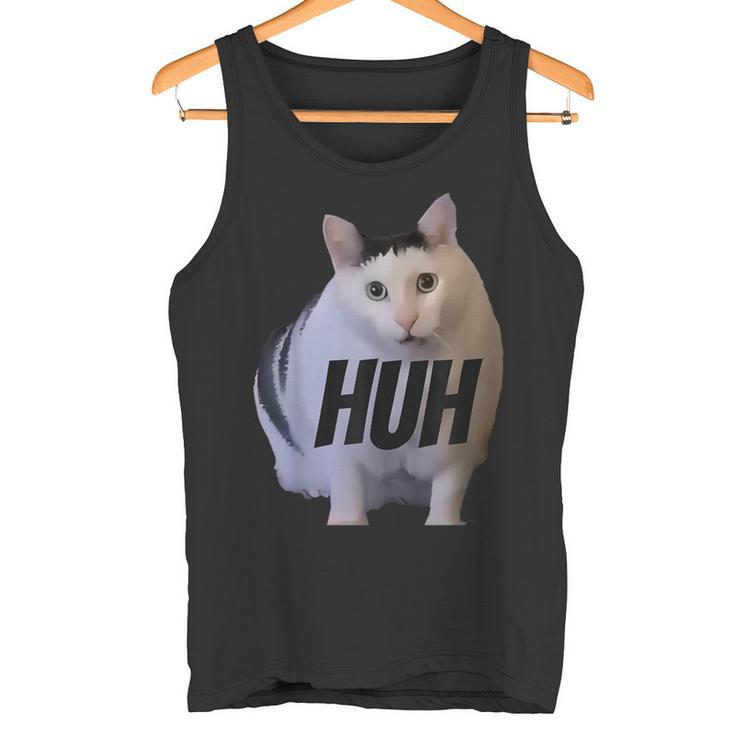 Meme Huh Cat Tank Top