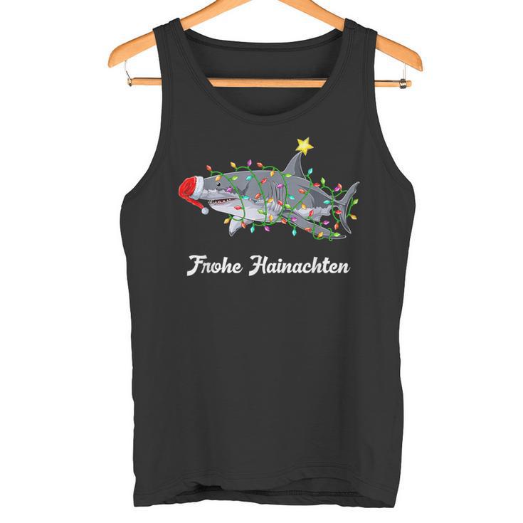 Merry Hainachten Shark Children's Boys Christmas Ugly Christmas Tank Top