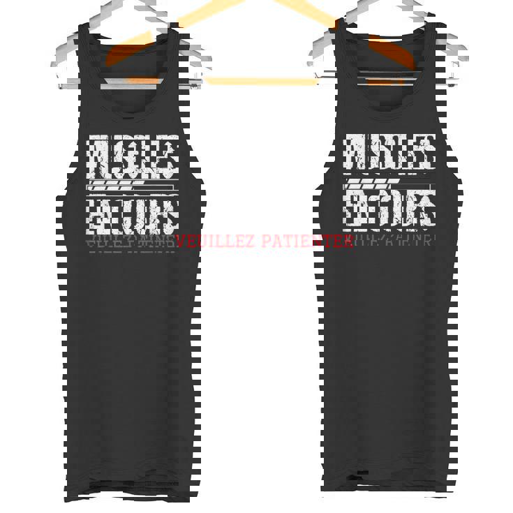 Muscles En Courseuillez Patienter Hommes Fitness Muscle Débardeur e